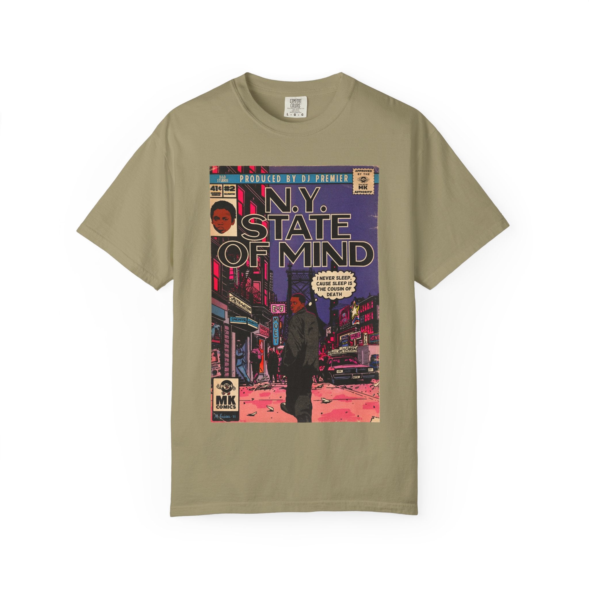 NY State of Mind - Unisex Comfort Colors T-shirt