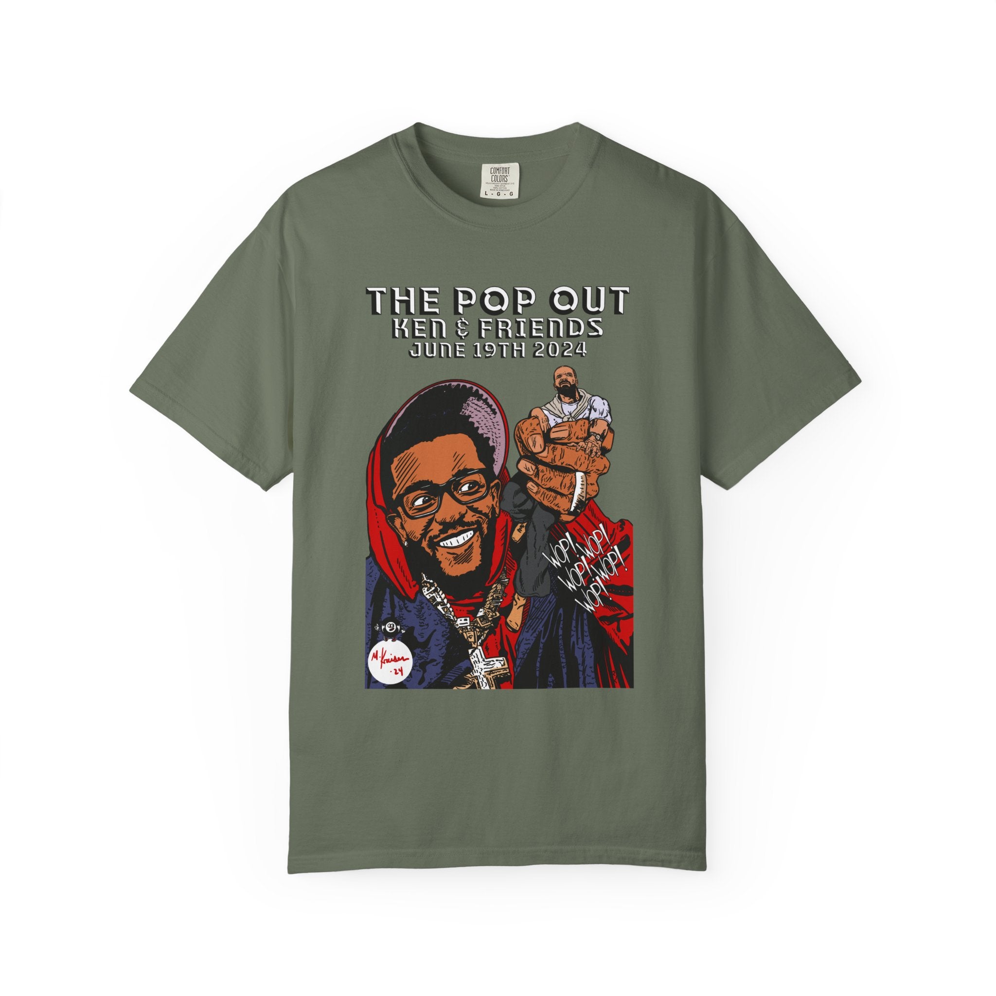 The Pop Out - Unisex Comfort Colors T-shirt