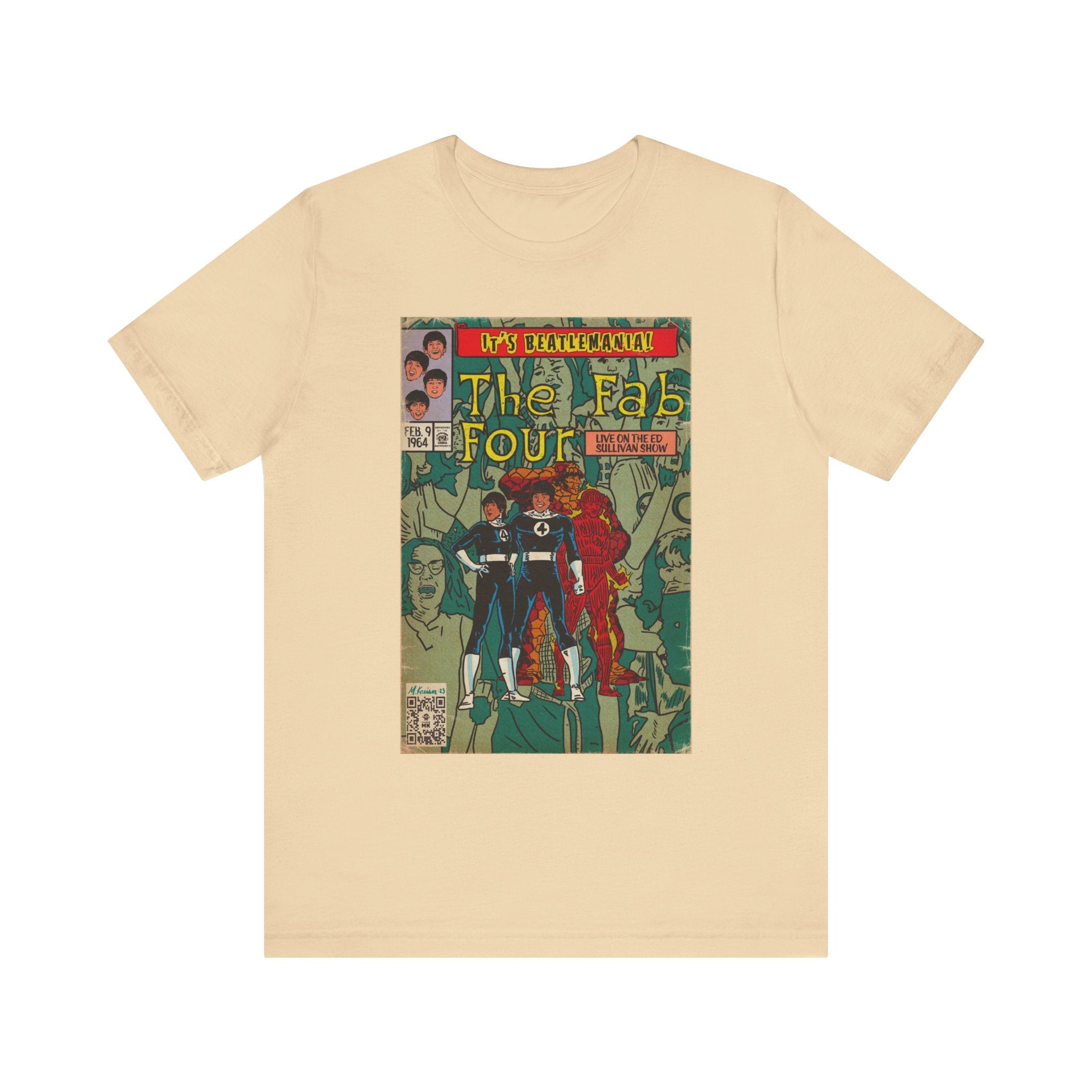 Beatlemania -  Unisex Jersey Short Sleeve Tee