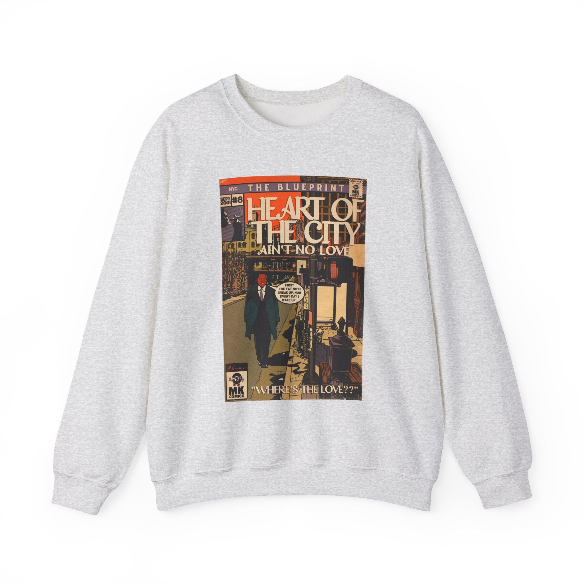 Heart of the City - Unisex Heavy Blend™ Crewneck Sweatshirt
