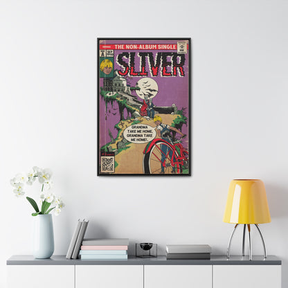 Nirvana - Sliver - Gallery Canvas Wraps, Vertical Frame