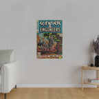 Scientists & Engineers - Matte Canvas, Stretched, 0.75"