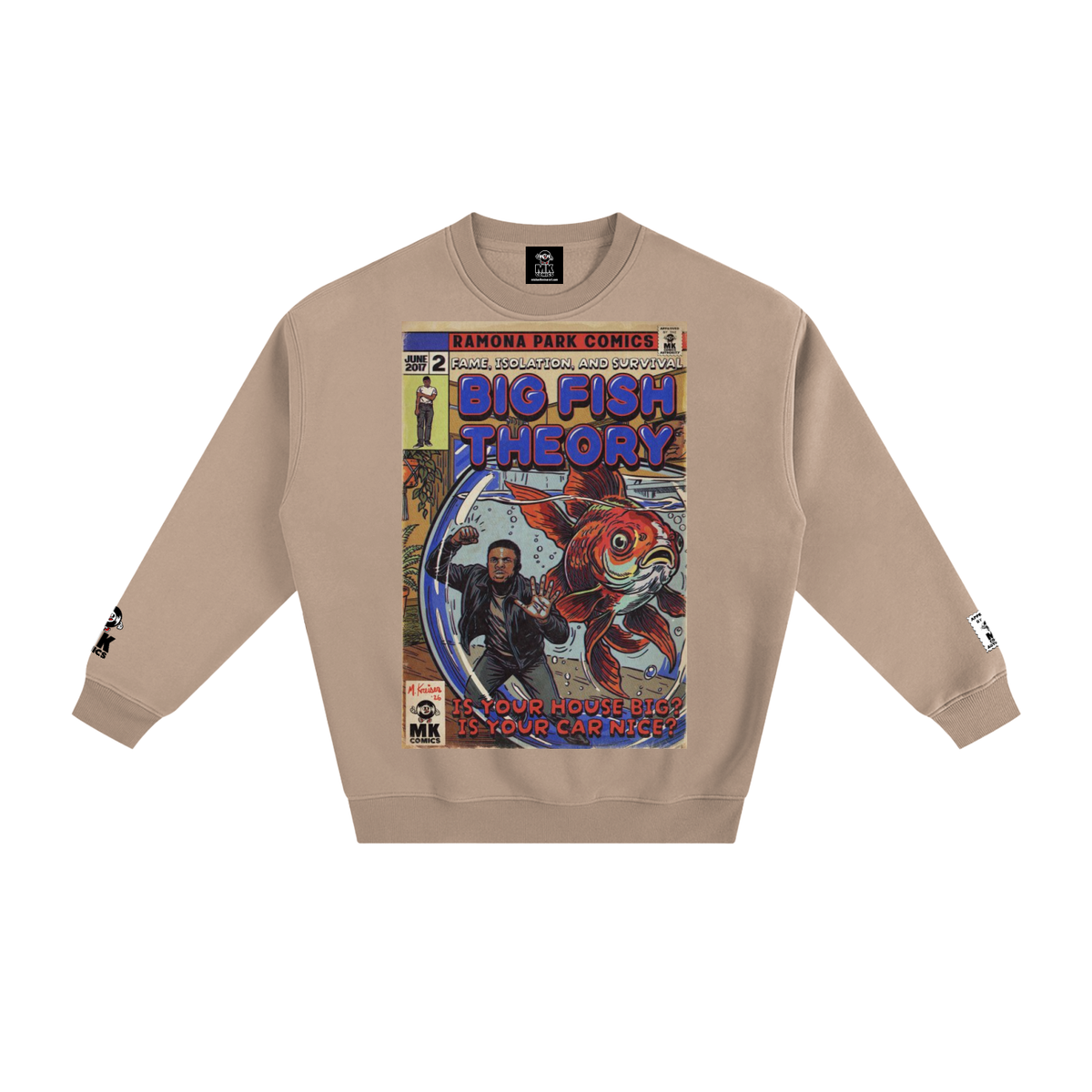 Big Fish Theory - Fleeced Sweatshirt