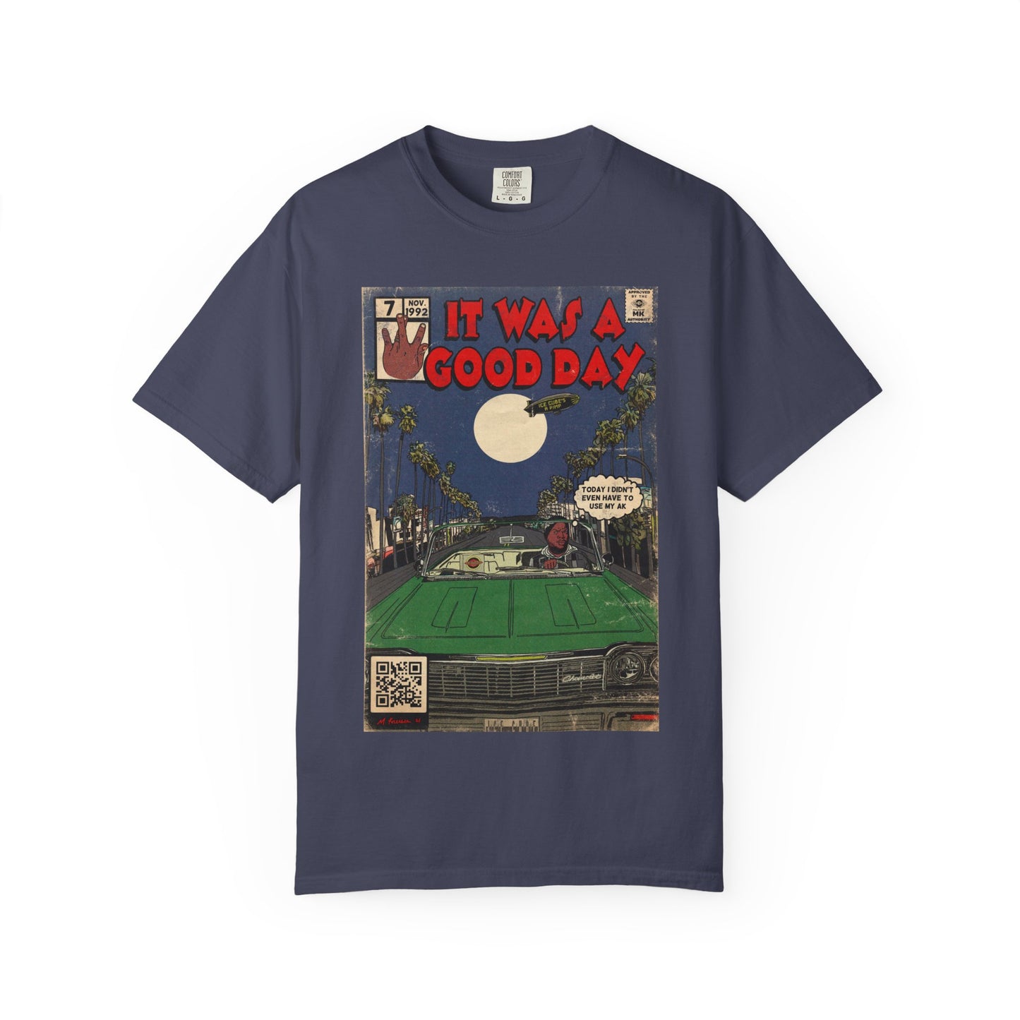 Ice Cube - It Was a Good Day - Unisex Comfort Colors T-shirt