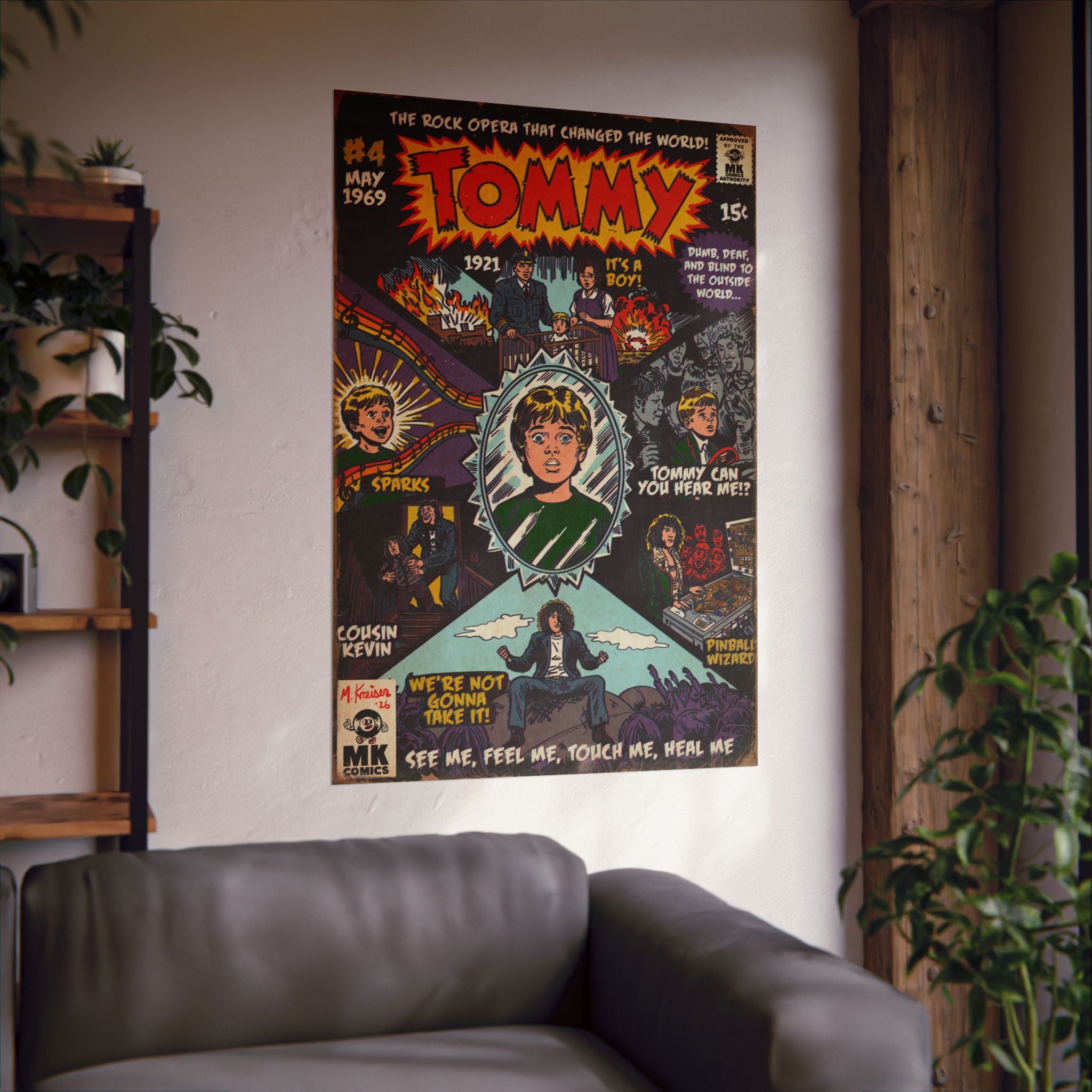 Tommy - Matte Vertical Posters