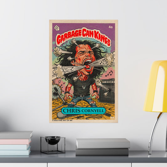 Chris Cornyell - Matte Vertical Posters