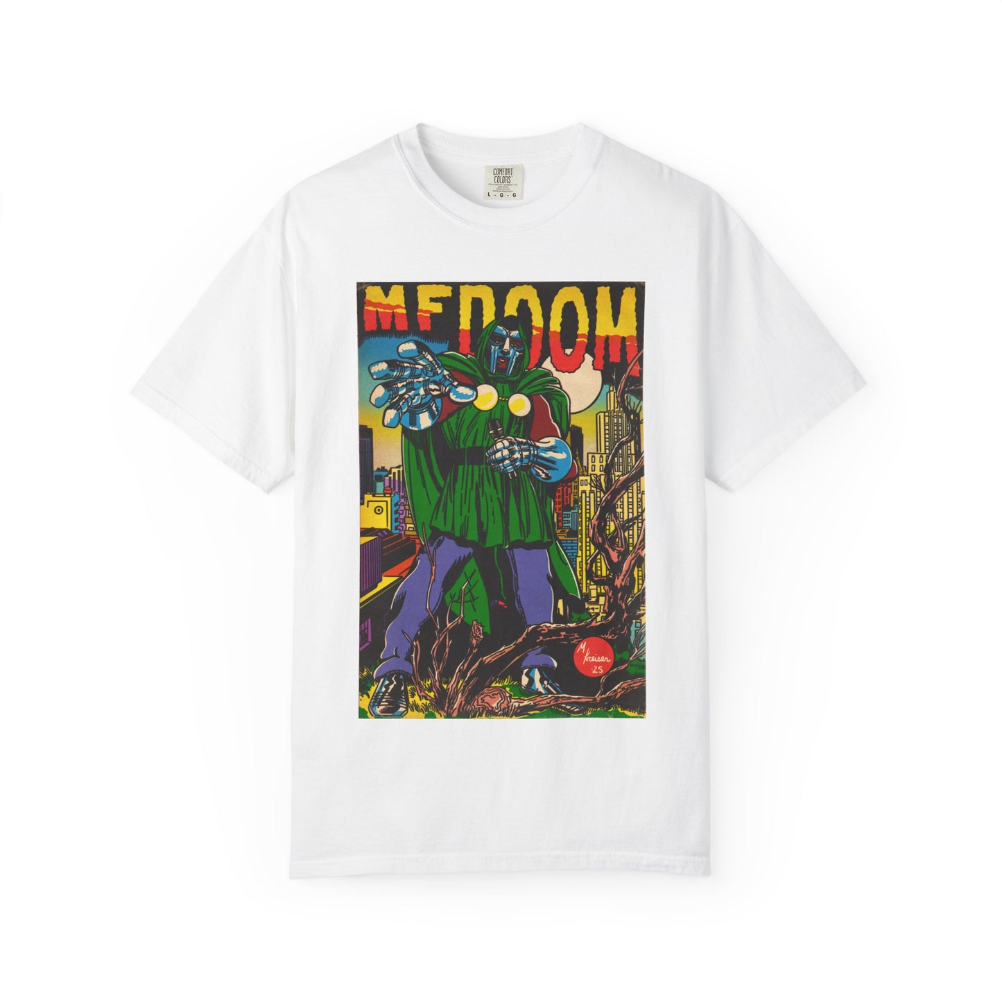 DOOM Comic Book Art - Unisex Comfort Colors T-shirt