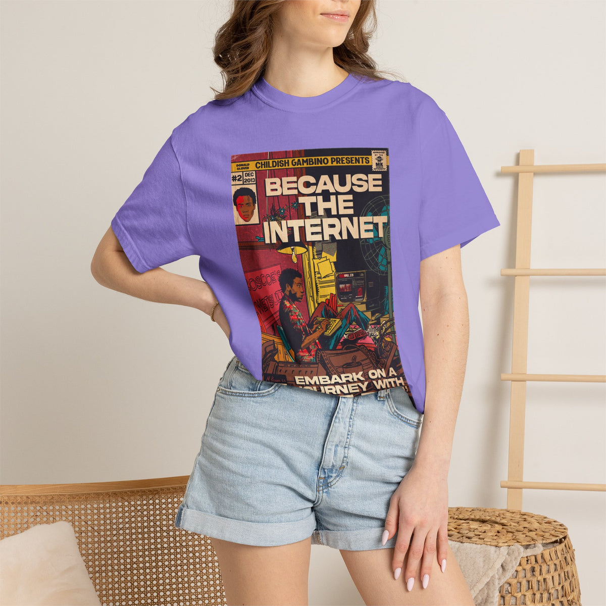 Because the Internet – Unisex Comfort Colors T-Shirt