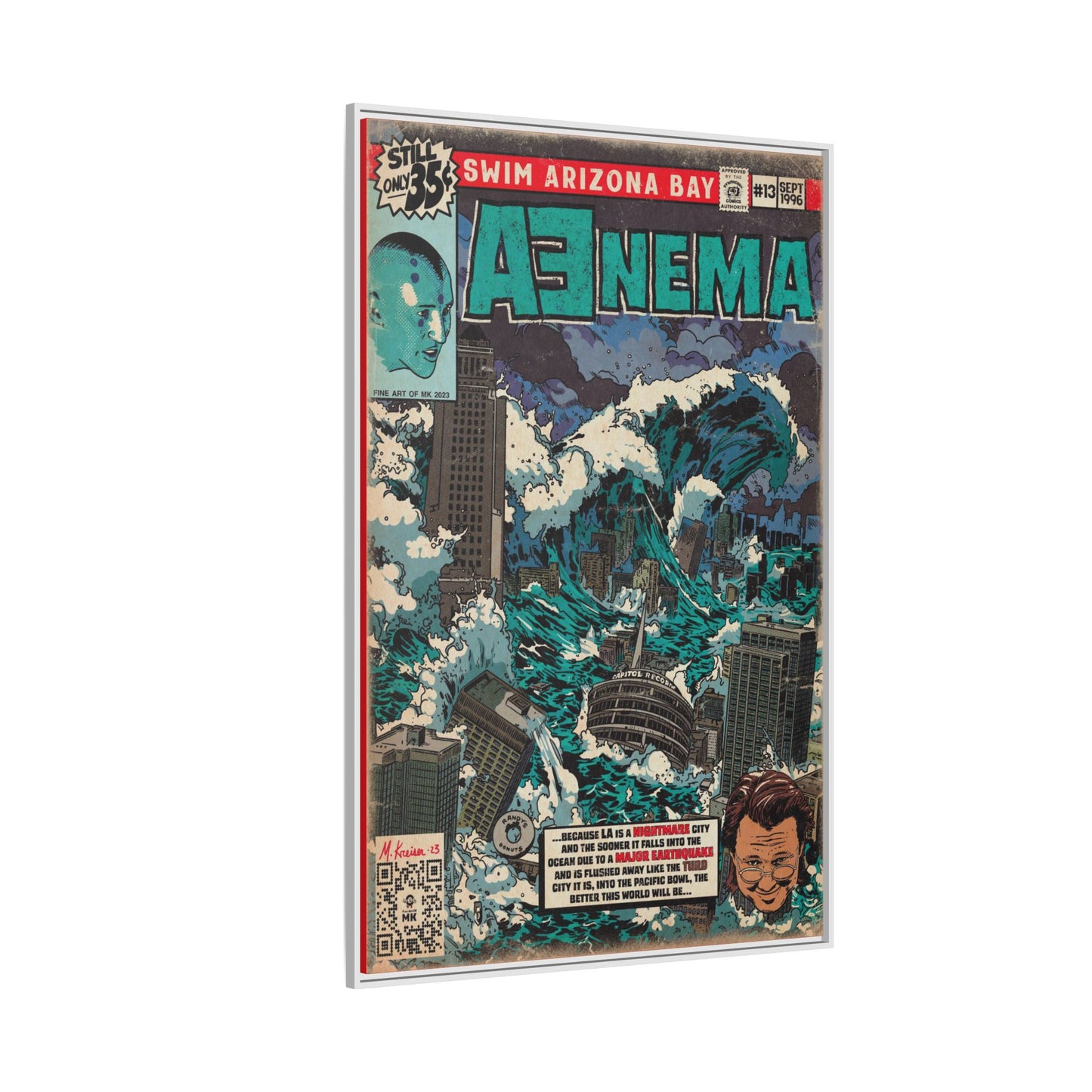 Tool - Aenema - Gallery Canvas Wraps, Vertical Frame