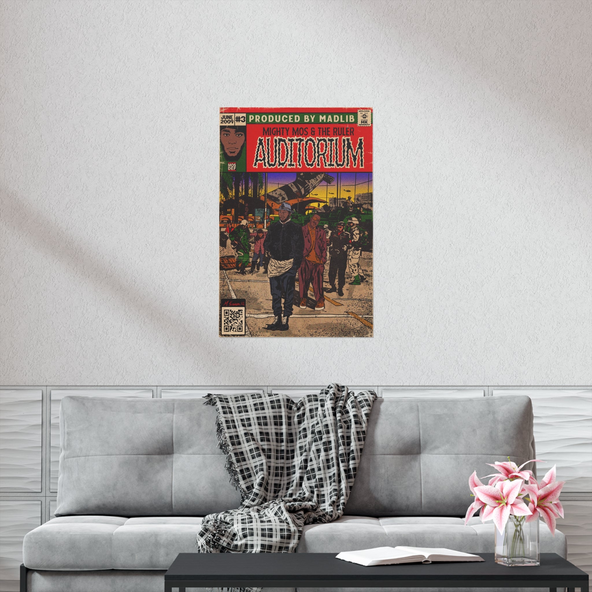 Auditorium- Vertical Matte Poster