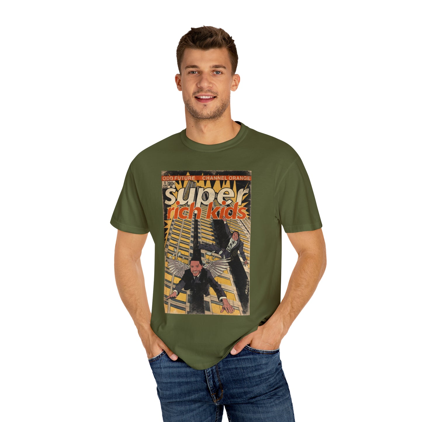 Frank Ocean & Earl Sweatshirt - Super Rich Kids - Unisex Comfort Colors T-shirt