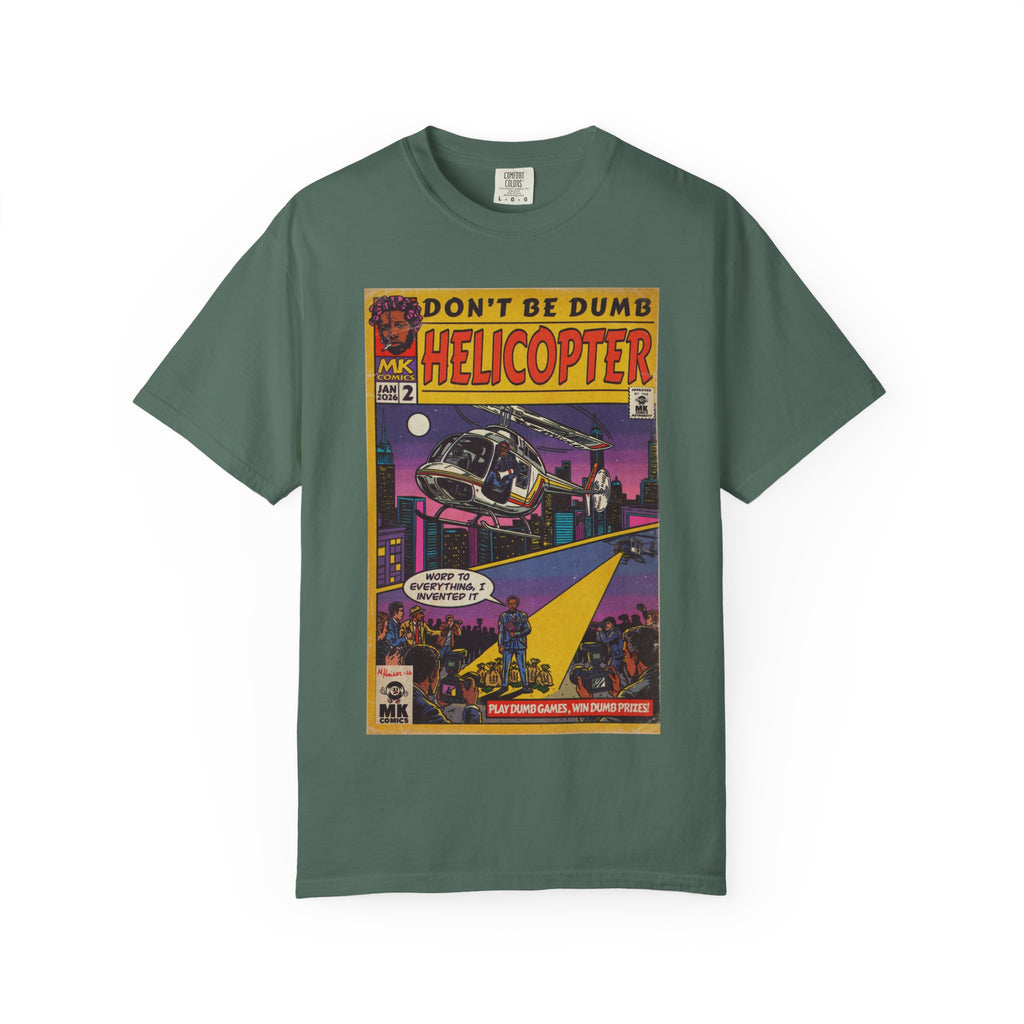 Helicopter - Unisex Comfort Colors T-shirt