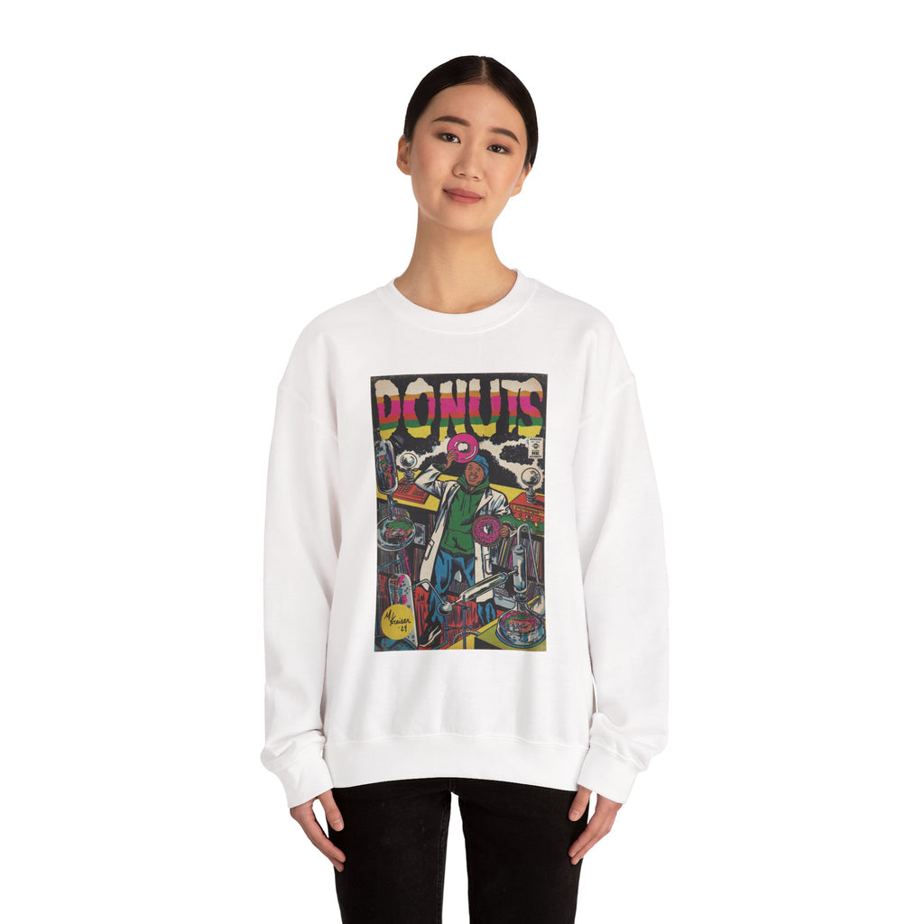 Donuts - Unisex Heavy Blend™ Crewneck Sweatshirt