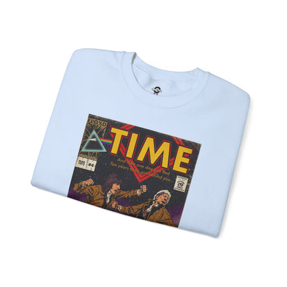 Pink Floyd- Time - Unisex Heavy Blend™ Crewneck Sweatshirt
