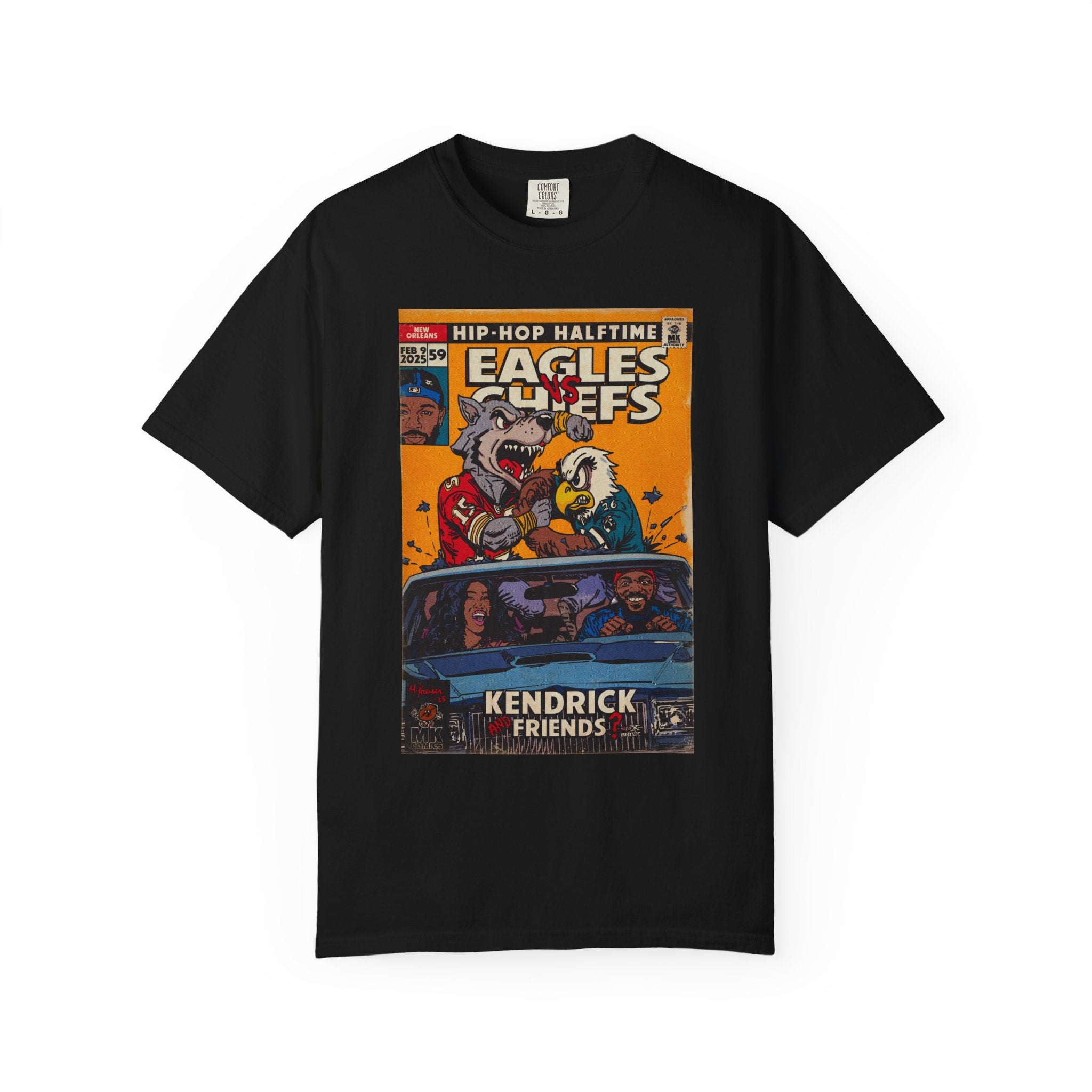 2025 Halftime - Eagles vs Chiefs -  Unisex Comfort Colors T-shirt