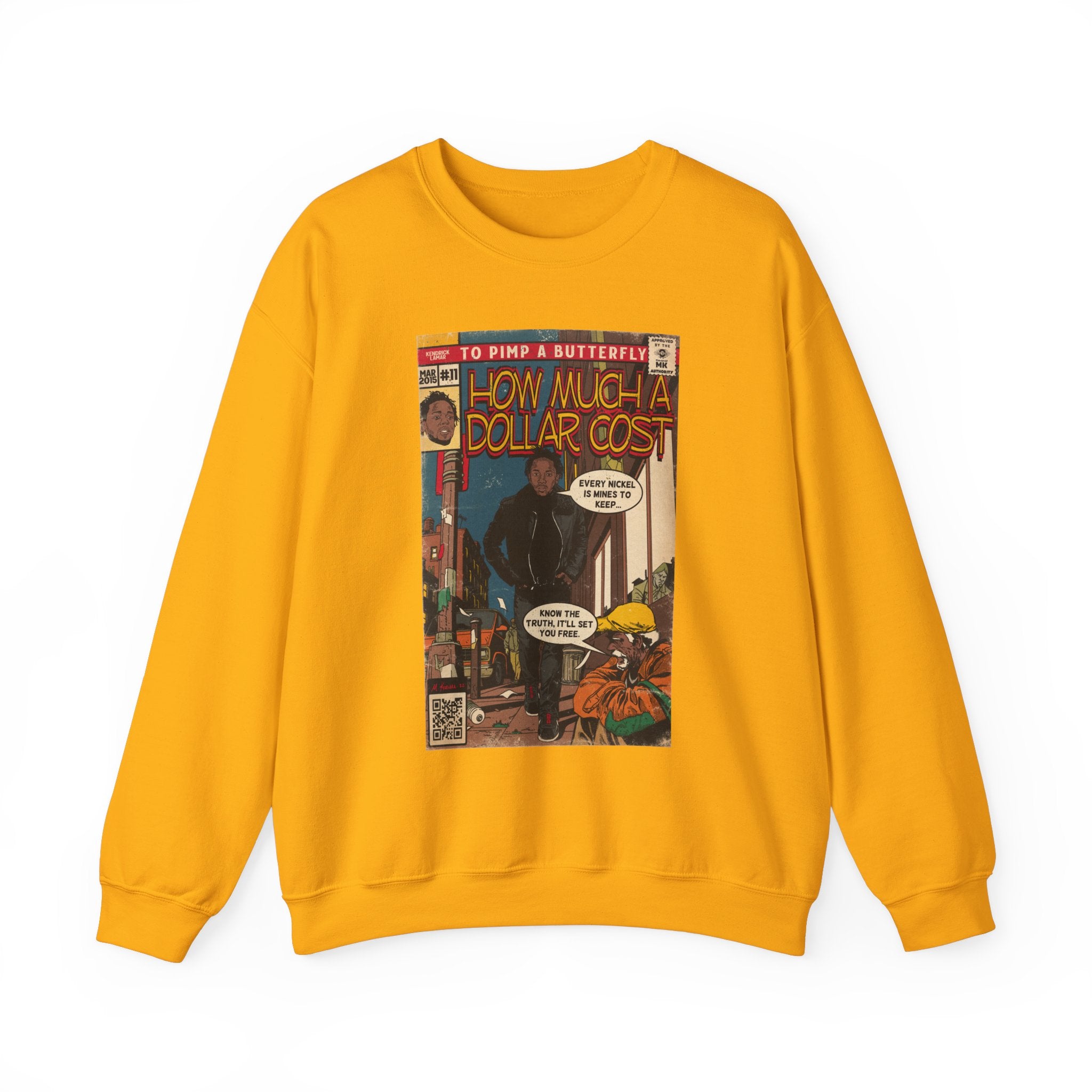 How Much A Dollar Cost- Unisex Heavy Blend™ Crewneck Sweatshirt