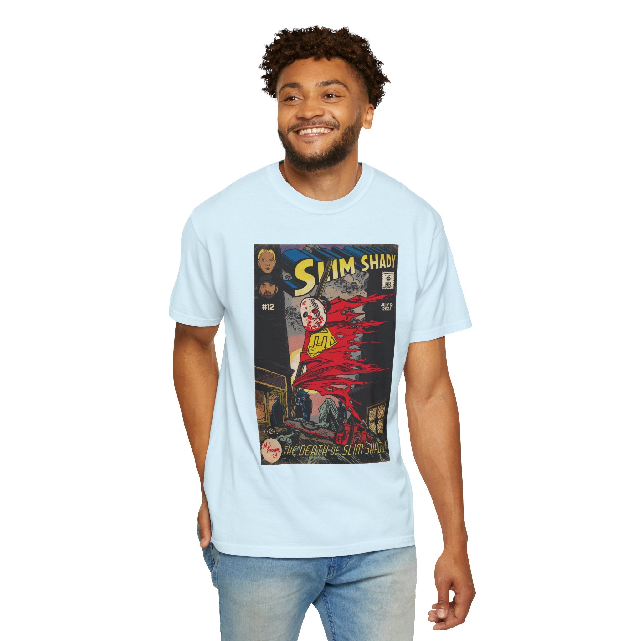 Death of Slim Shady - Unisex Comfort Colors T-shirt