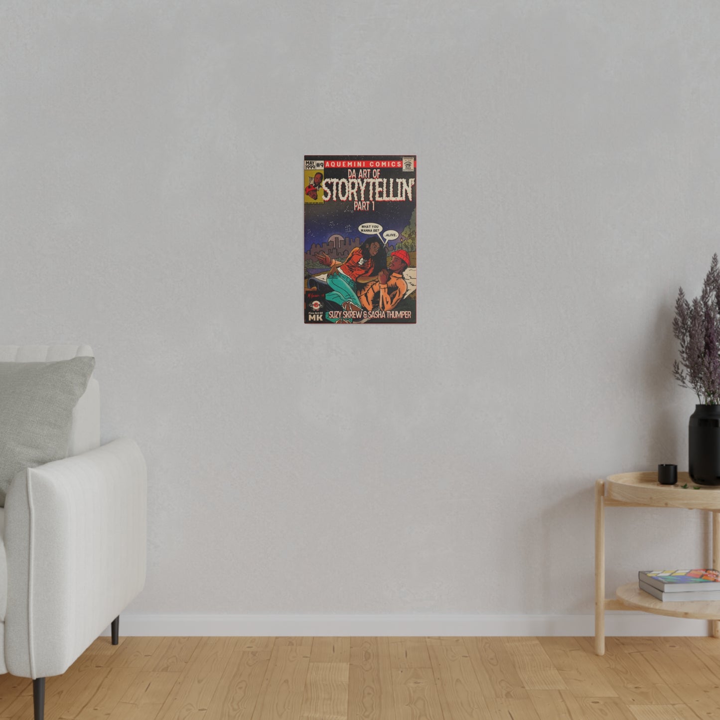 OutKast Da Art of Storytellin’ Part 1 - Matte Canvas, Stretched, 0.75"