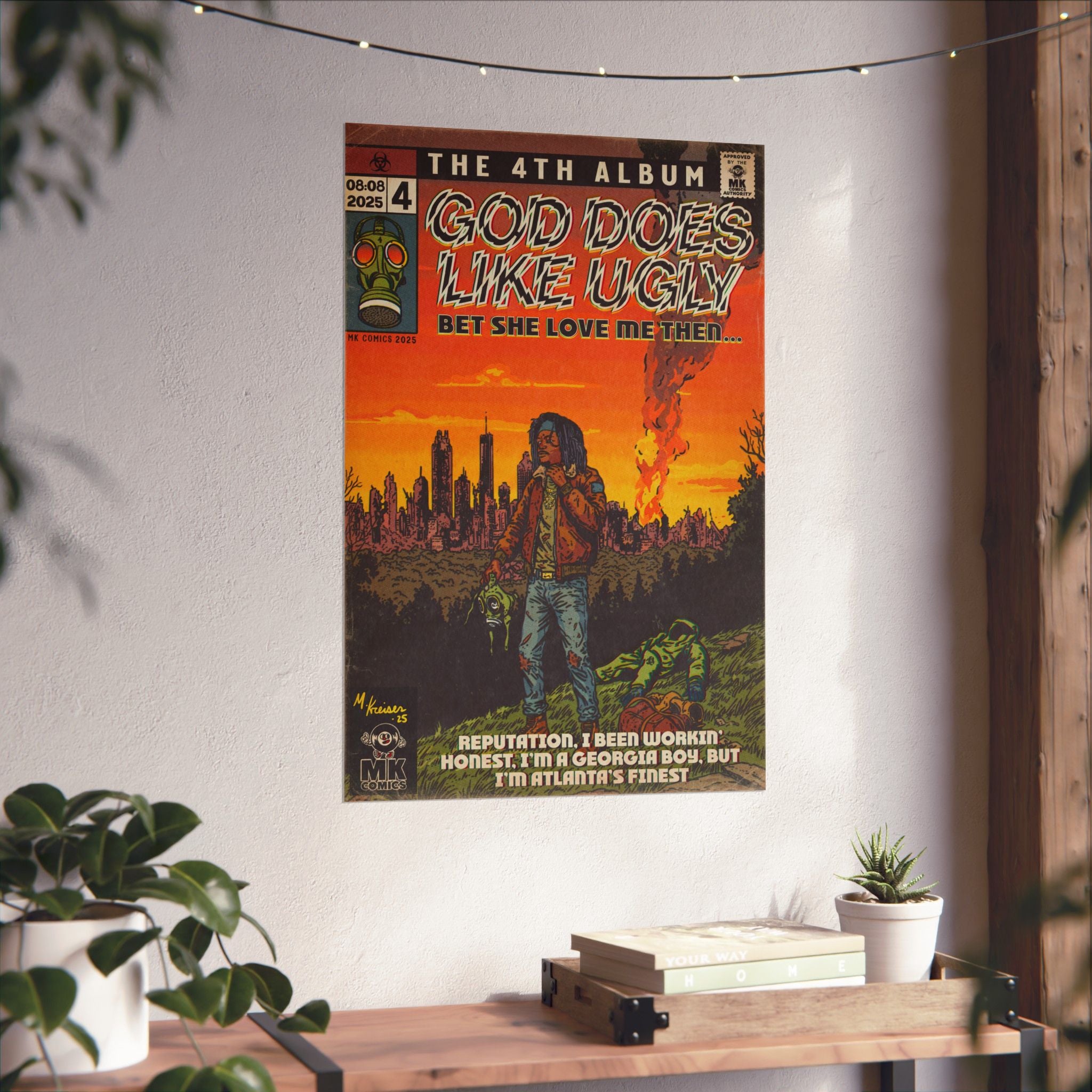 God Does Like Ugly - Matte Vertical Posters