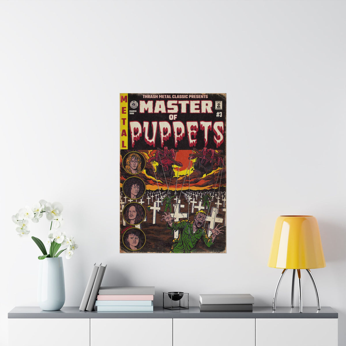 Master of Puppets - Matte Vertical Posters