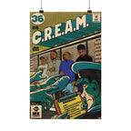 C.R.E.A.M - Comic Book Art - Vertical Matte Poster
