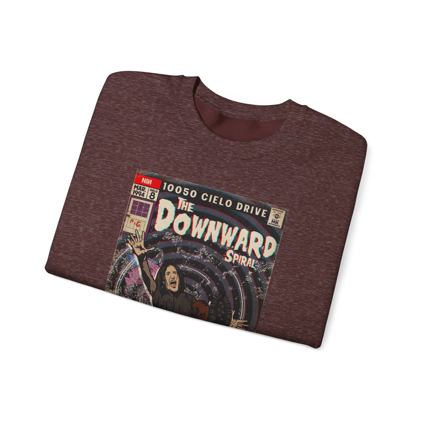NIN - The Downward Spiral - Unisex Heavy Blend™ Crewneck Sweatshirt