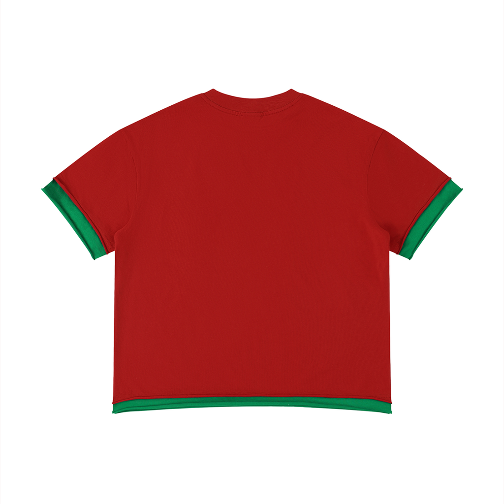 Bonita Applebum - Unisex Boxy Color Block T-Shirt