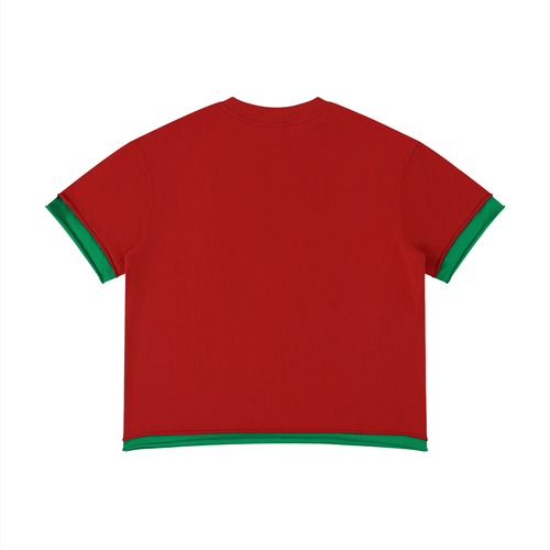 Bonita Applebum - Unisex Boxy Color Block T-Shirt