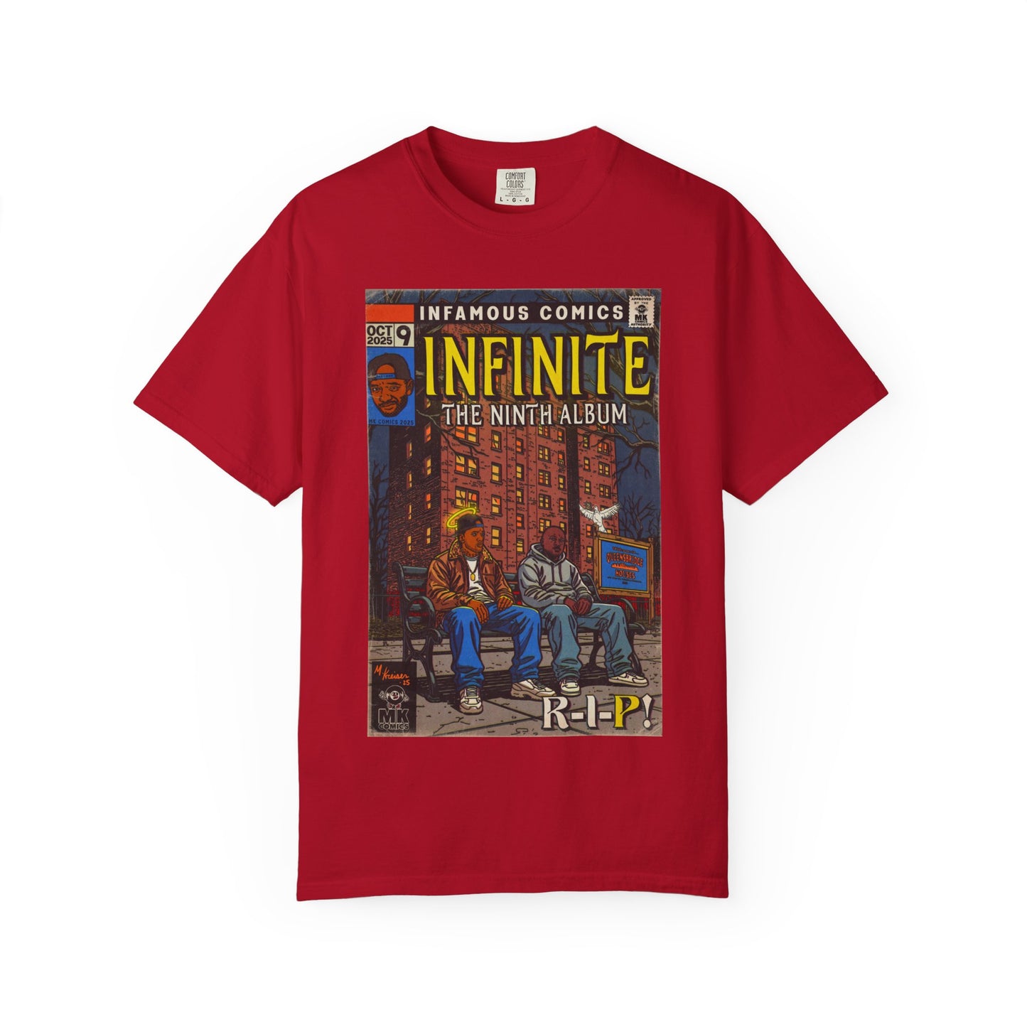 Infinite - Comic Book Art - Unisex Comfort Colors T-shirt
