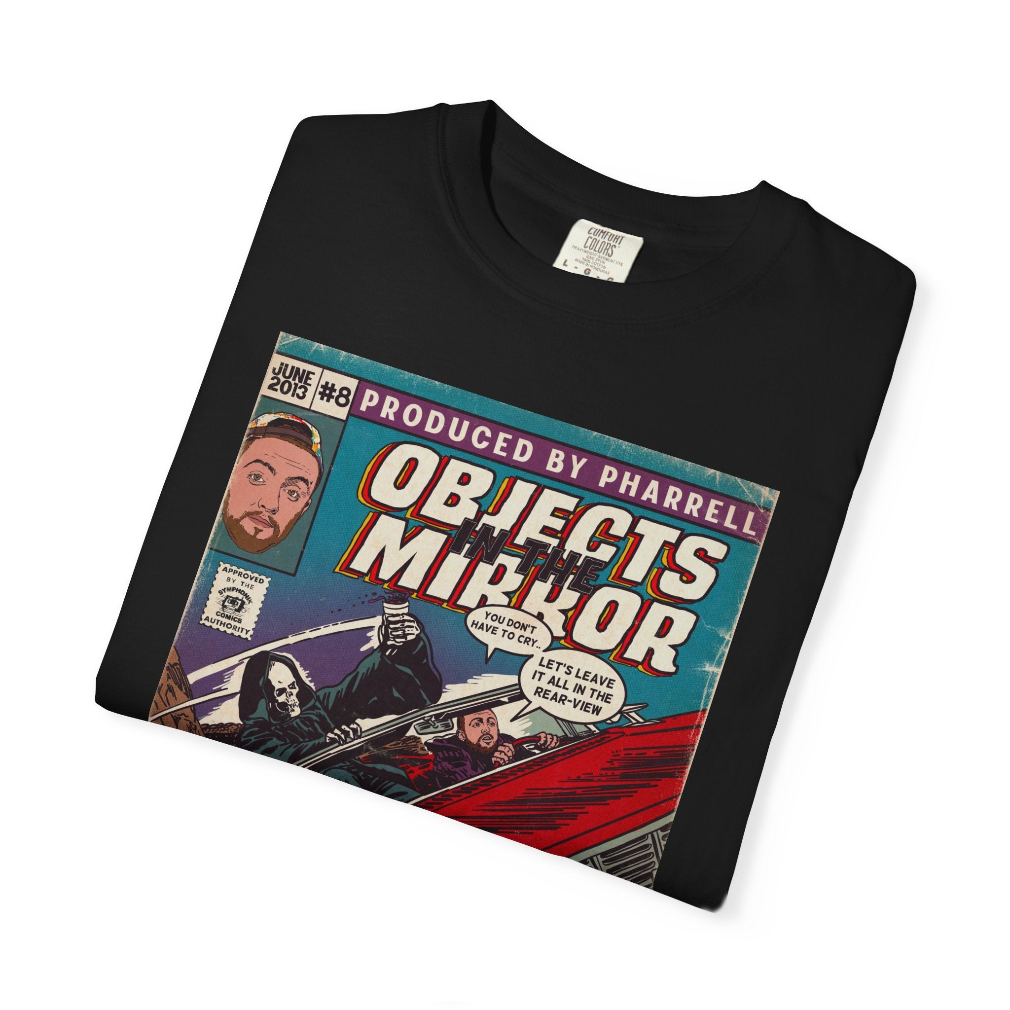 Objects in the Mirror - Unisex Comfort Colors T-shirt