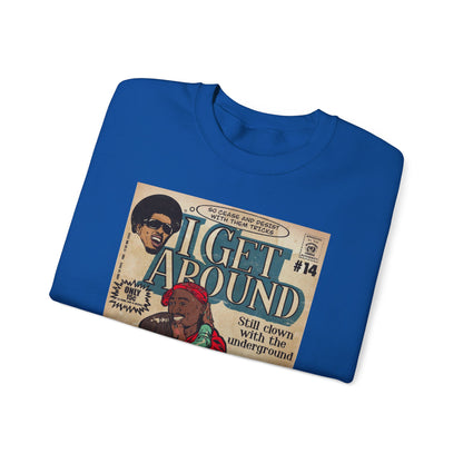 2Pac - I Get Around - Tupac - Unisex Heavy Blend™ Crewneck Sweatshirt