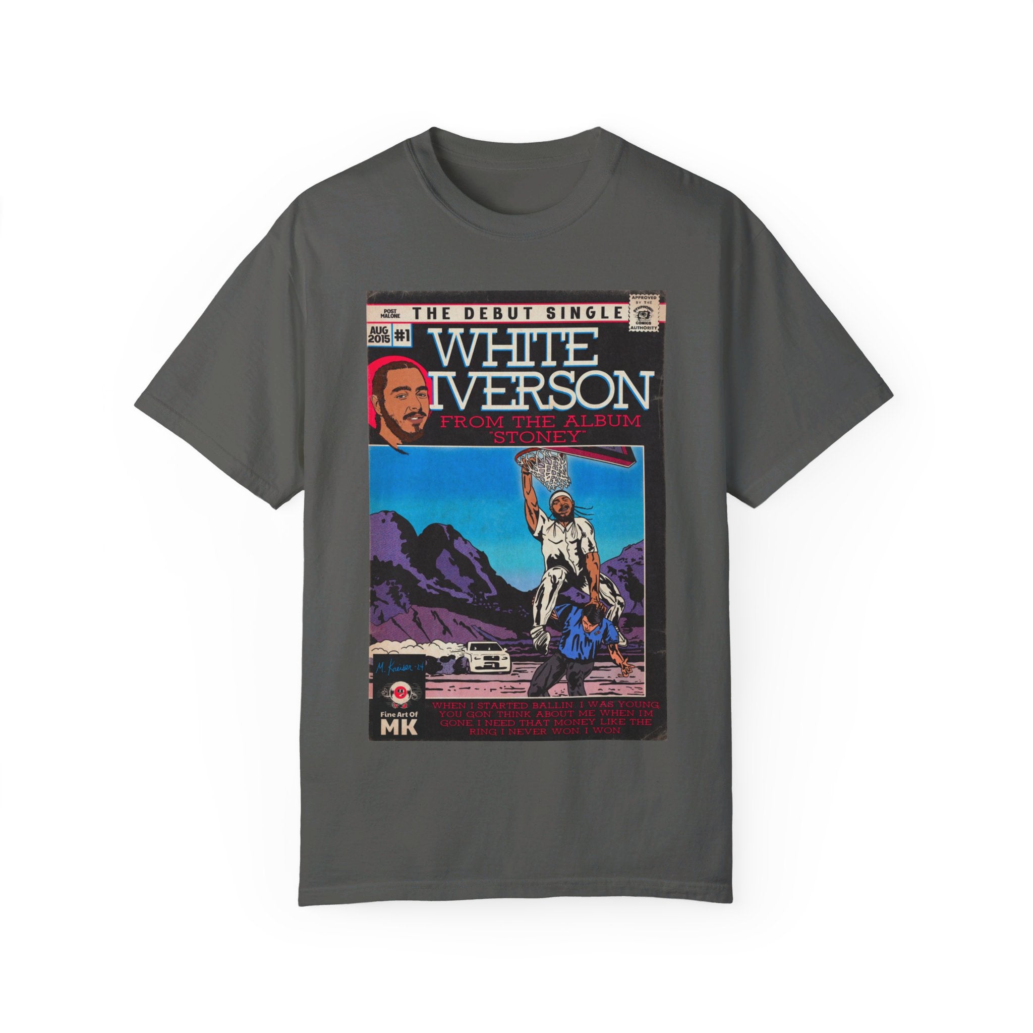 White Iverson - Unisex Comfort Colors T-shirt