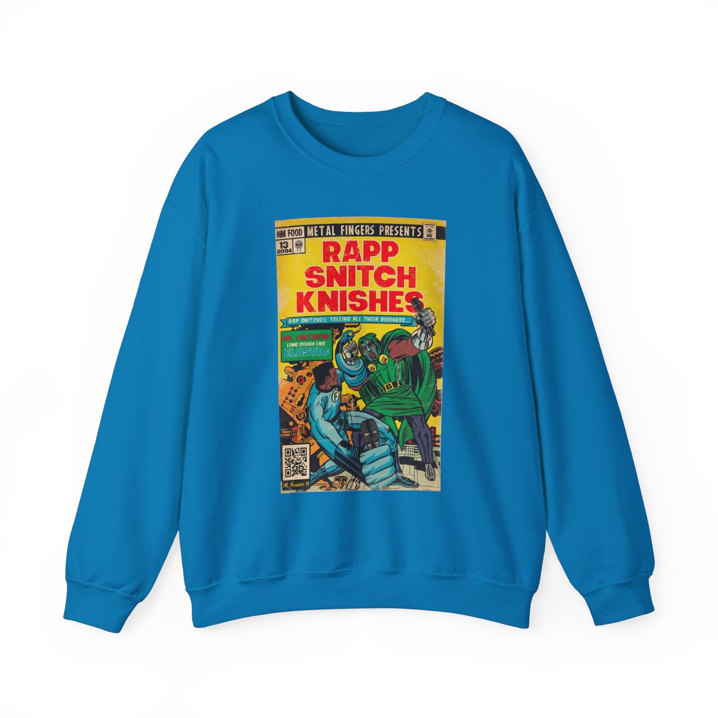 MF DOOM -Rapp Snitch Knishes - Unisex Heavy Blend™ Crewneck Sweatshirt