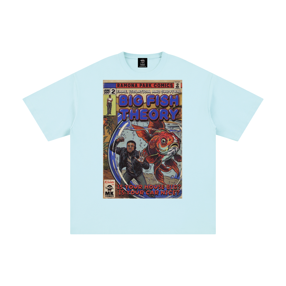 Big Fish Theory - Unisex Pure Cotton T-Shirt