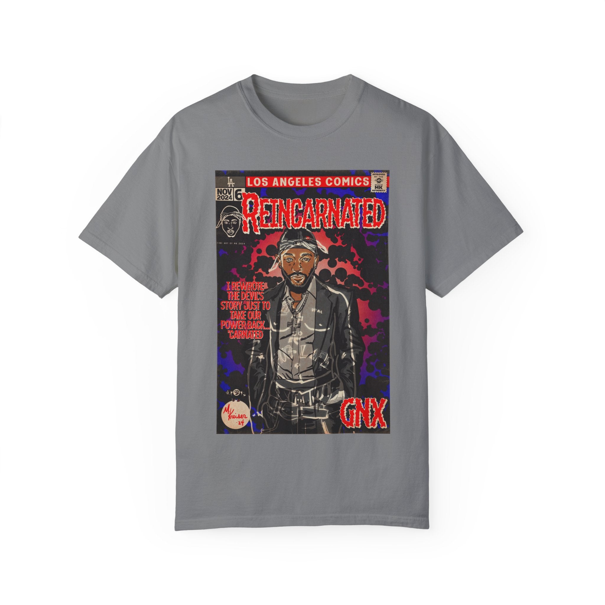 Reincarnated -  Unisex Garment-Dyed T-shirt