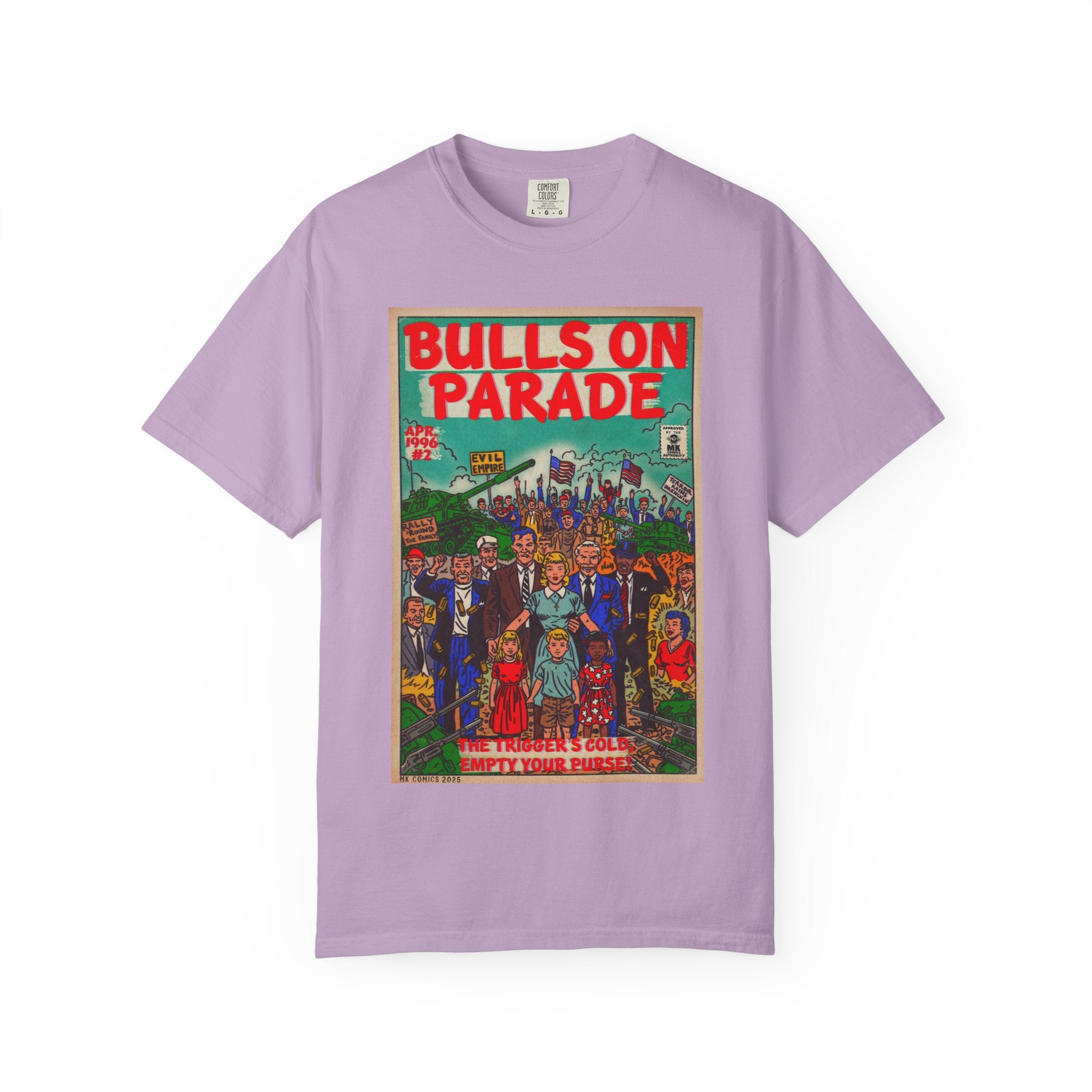 Bulls Parade - Unisex Comfort Colors T-shirt