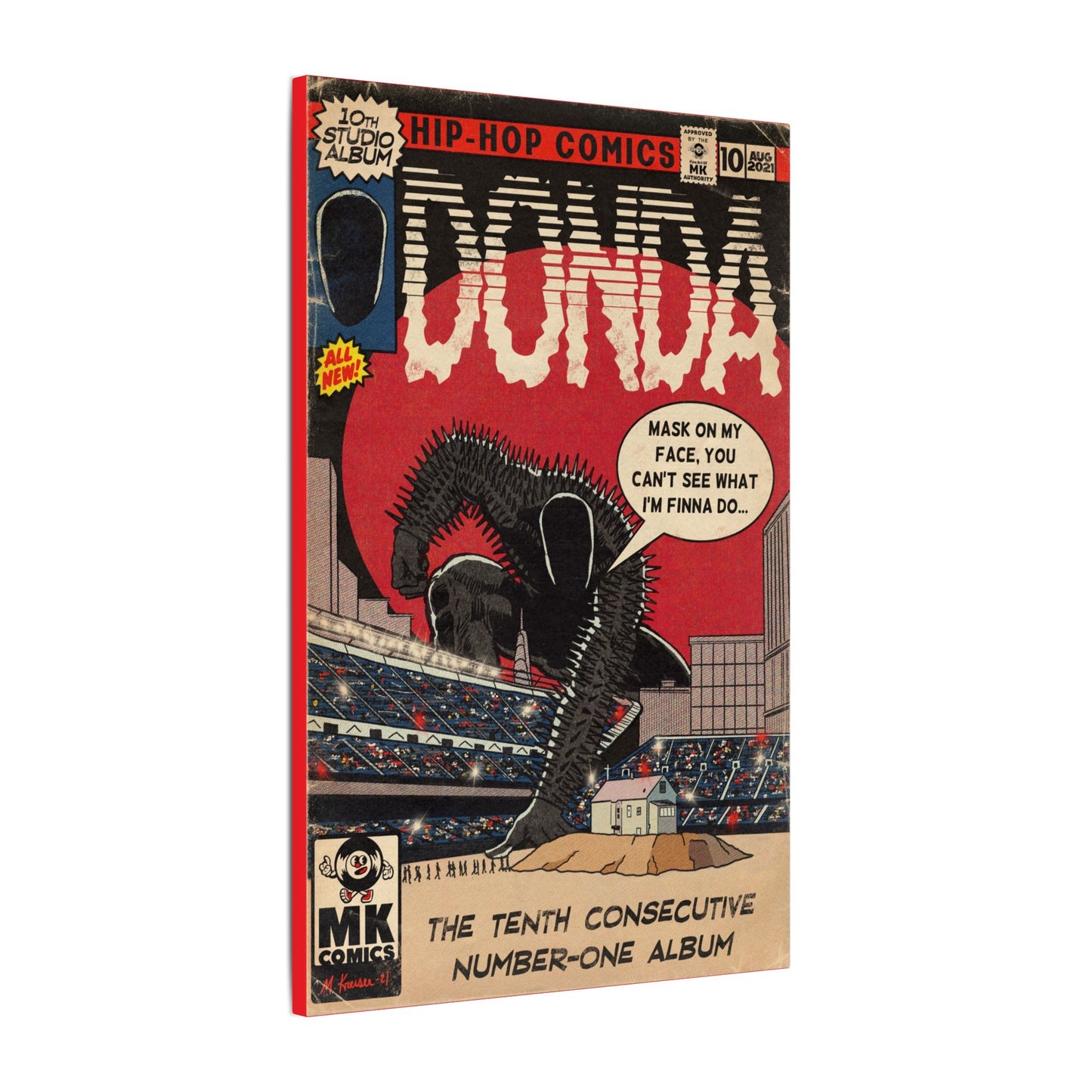 Don - Matte Canvas, Stretched, 0.75" (Multi-Size)