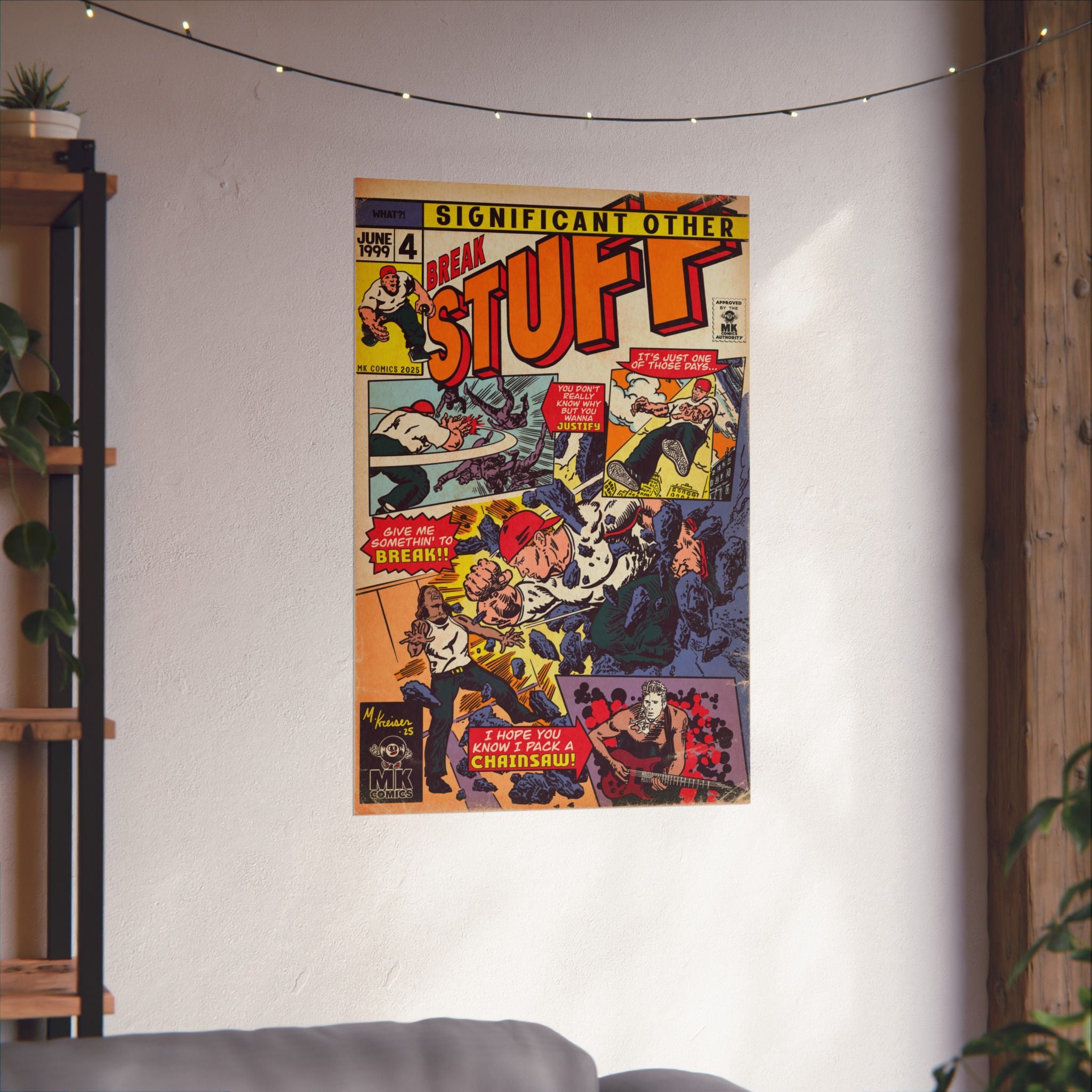 Break Stuff - Matte Vertical Posters