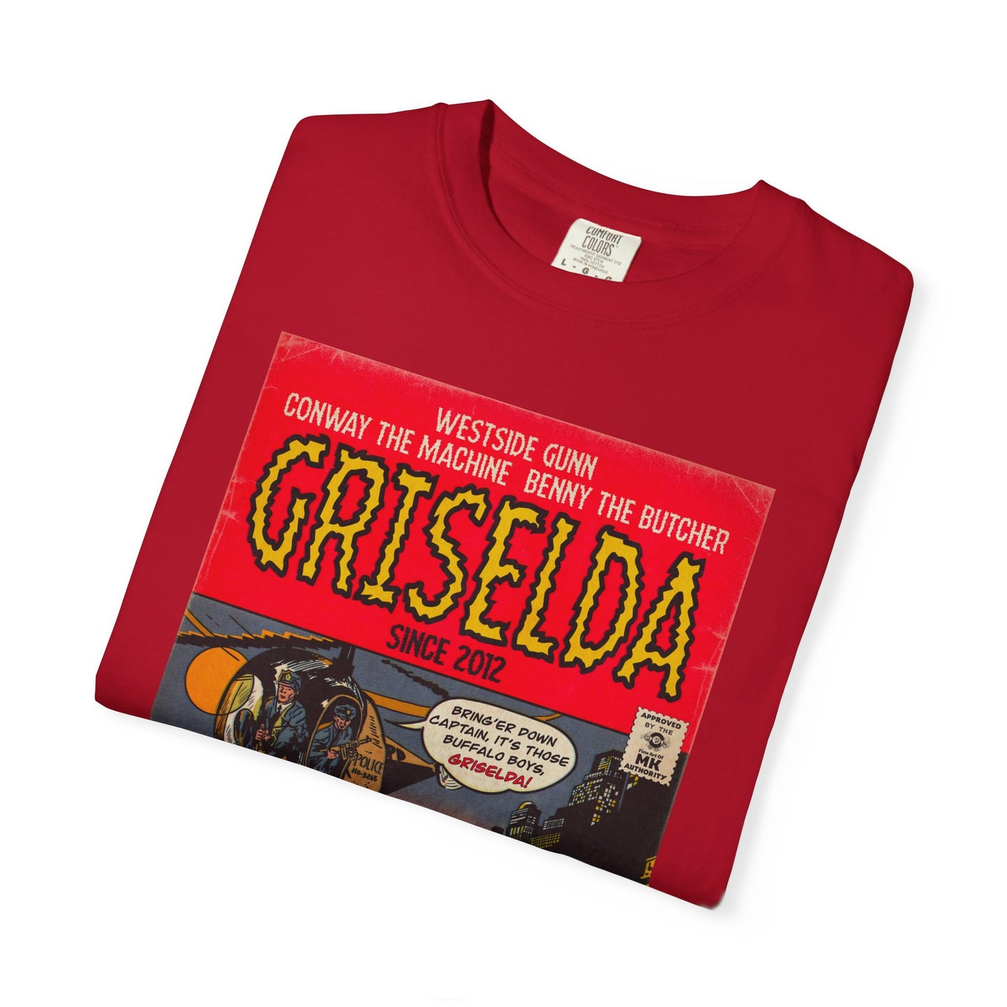 Griselda - Comic Book Art - Unisex Garment-Dyed T-shirt