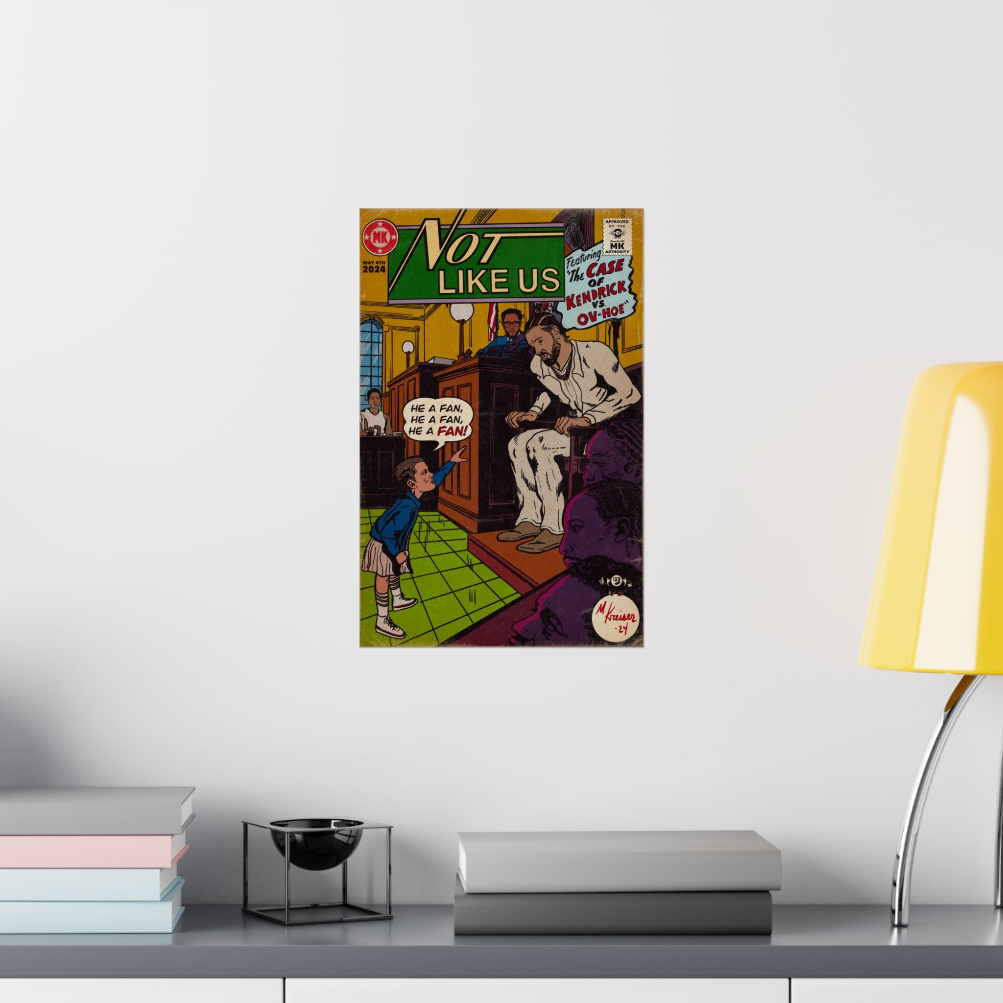 Not Like Us - Matte Vertical Posters