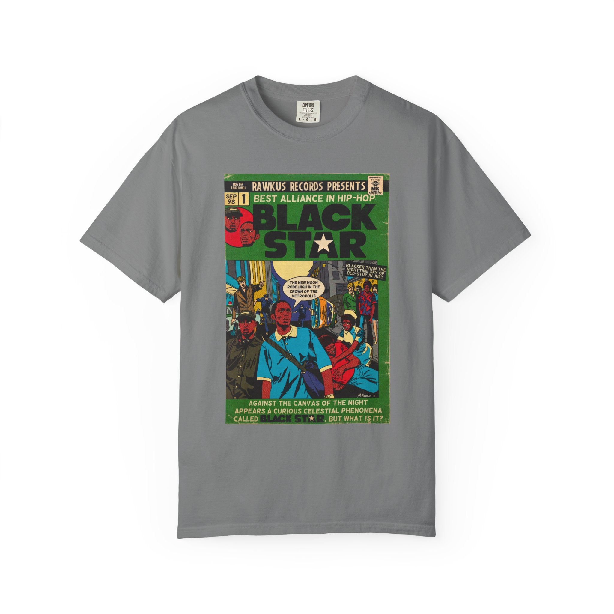 Black Star - Unisex Comfort Colors T-shirt