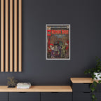 Demon Days - Matte Canvas, Framed (Multi-color)