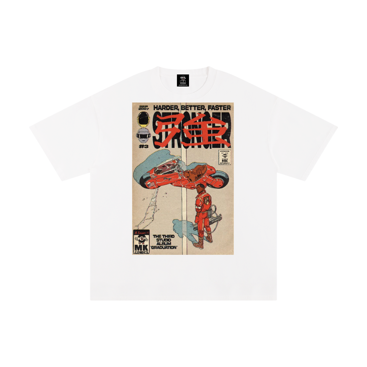 Stronger - MK Classics - Unisex Pure Cotton T-Shirt
