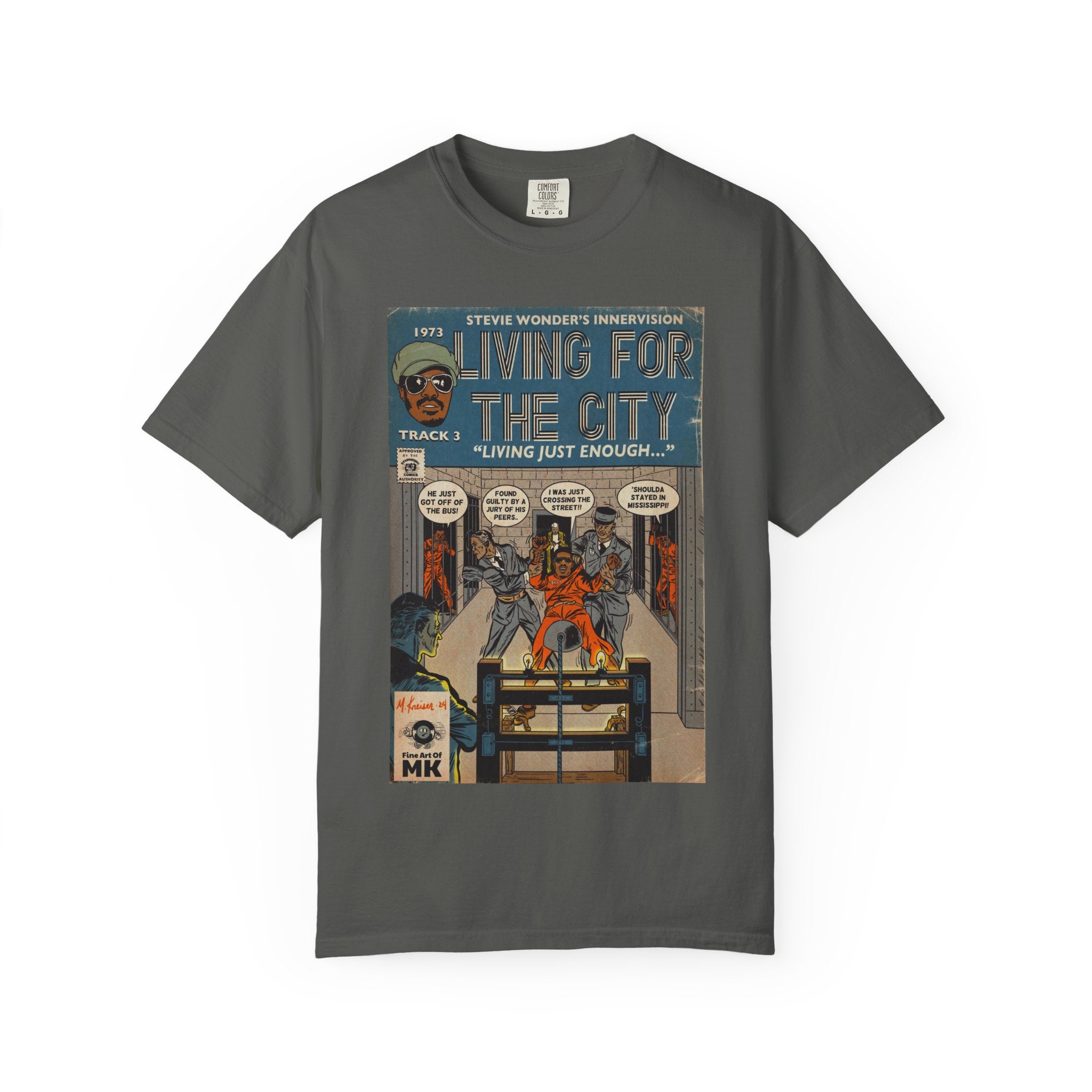 Living For The City - Unisex Comfort Colors T-shirt