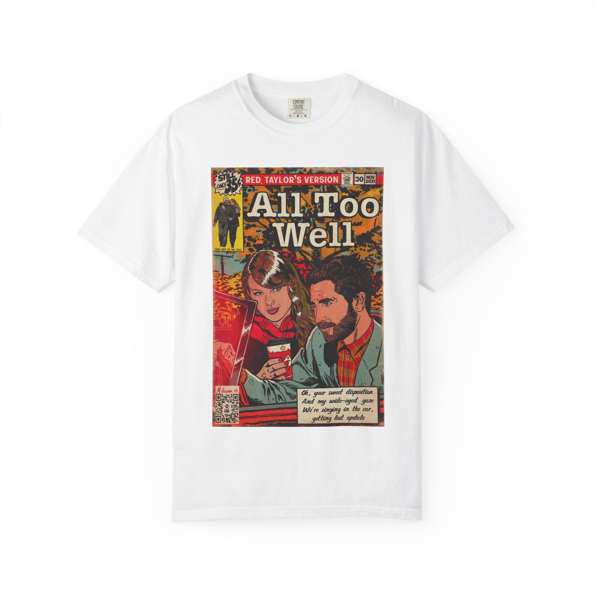 All Too Well - Unisex Comfort Colors T-shirt