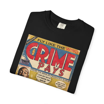 Freddie Gibbs & Madlib - Crime Pays - Unisex Comfort Colors T-shirt