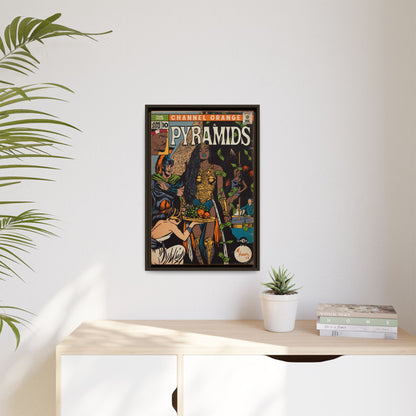 Frank Ocean - Pyramids - Gallery Canvas Wraps, Vertical Frame