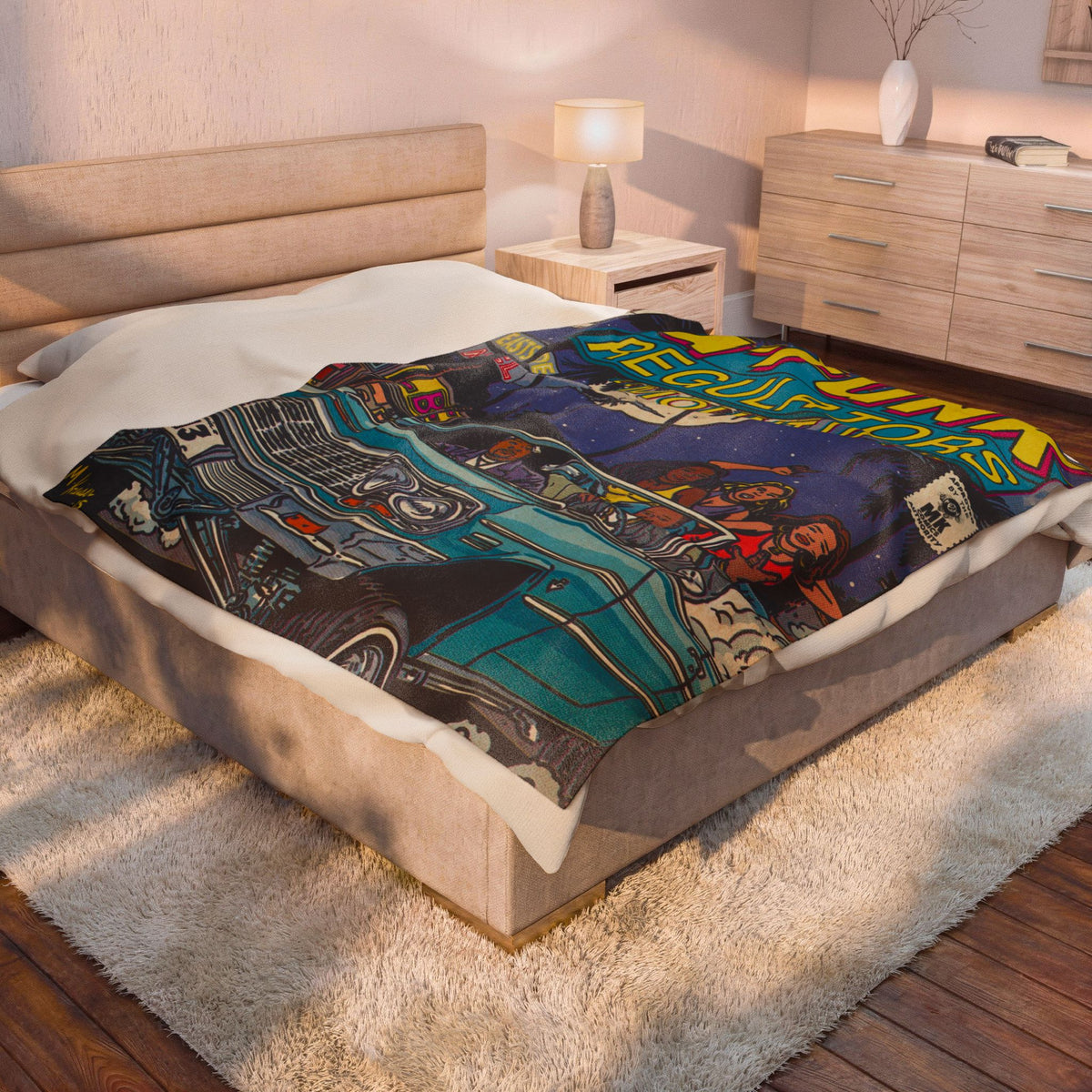 Regulate - Velveteen Plush Blanket