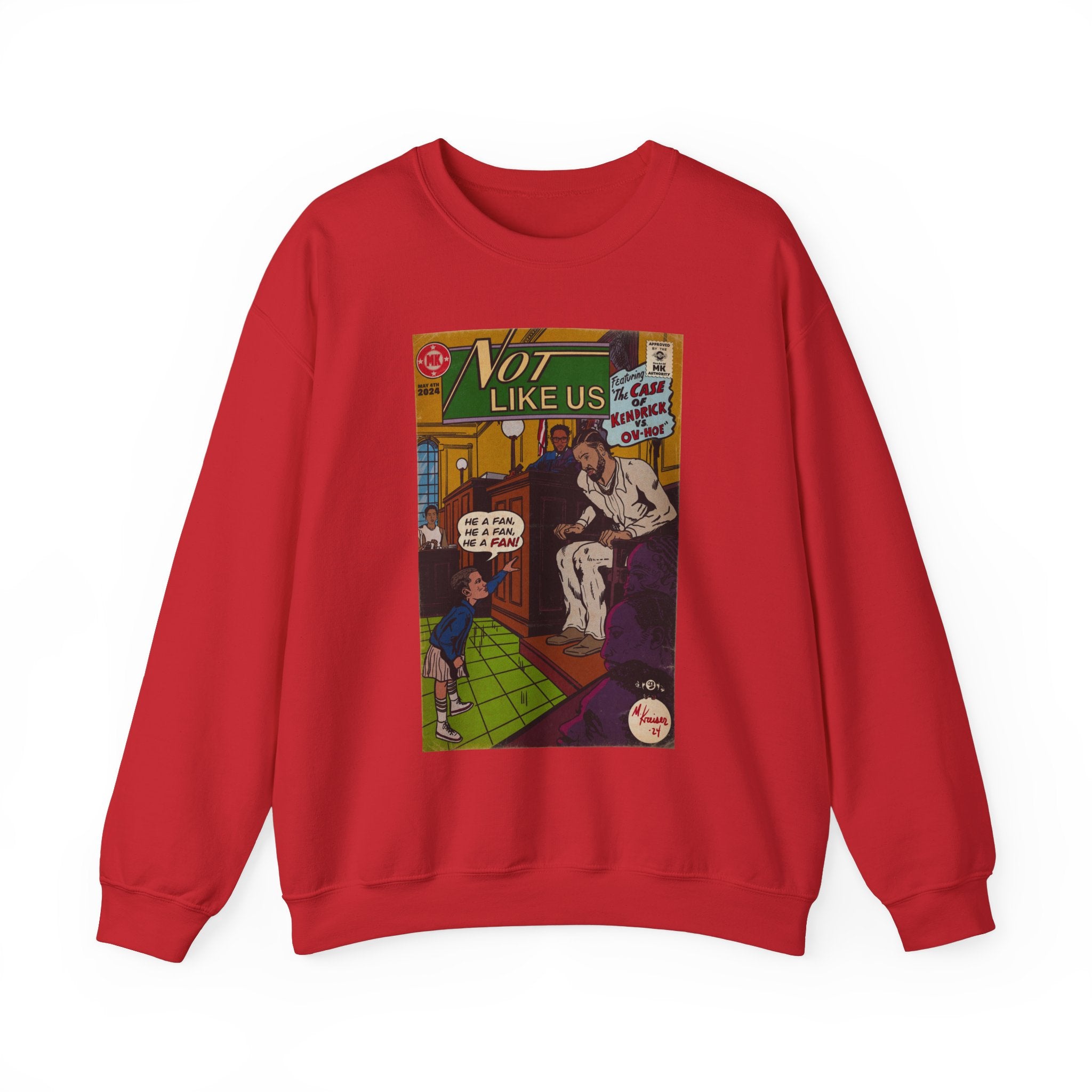 Not Like Us - Unisex Heavy Blend™ Crewneck Sweatshirt