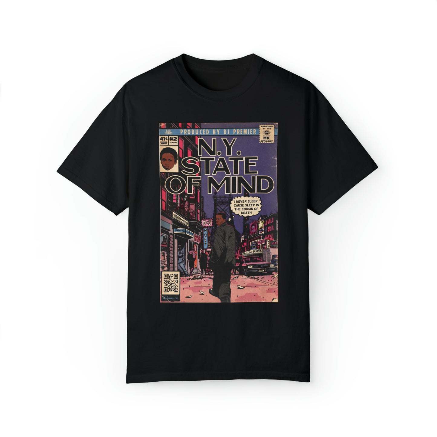 Nas - NY State of Mind - Unisex Comfort Colors T-shirt
